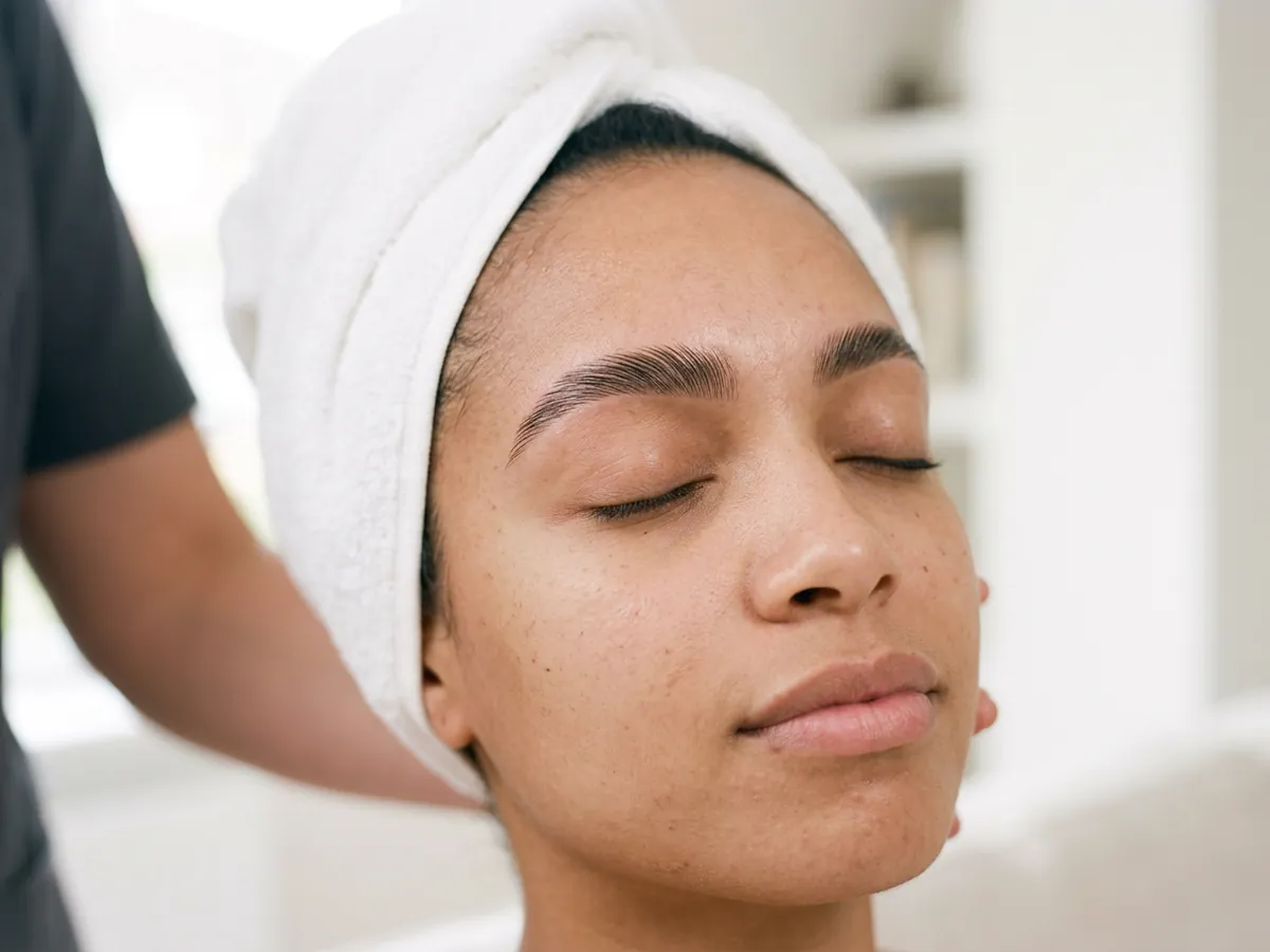 Fuller, defined brows after brow lamination