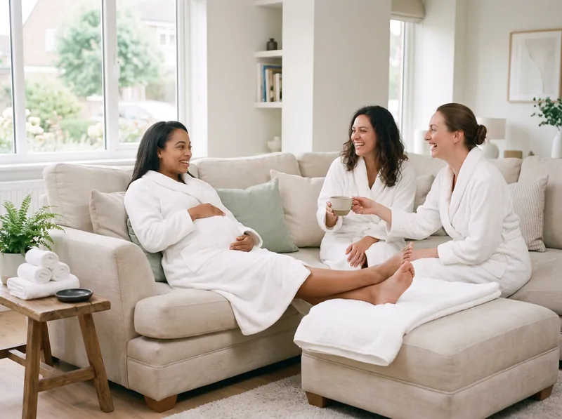 Baby showers pamper party with Bluu Baby showers pamper party with Bluu